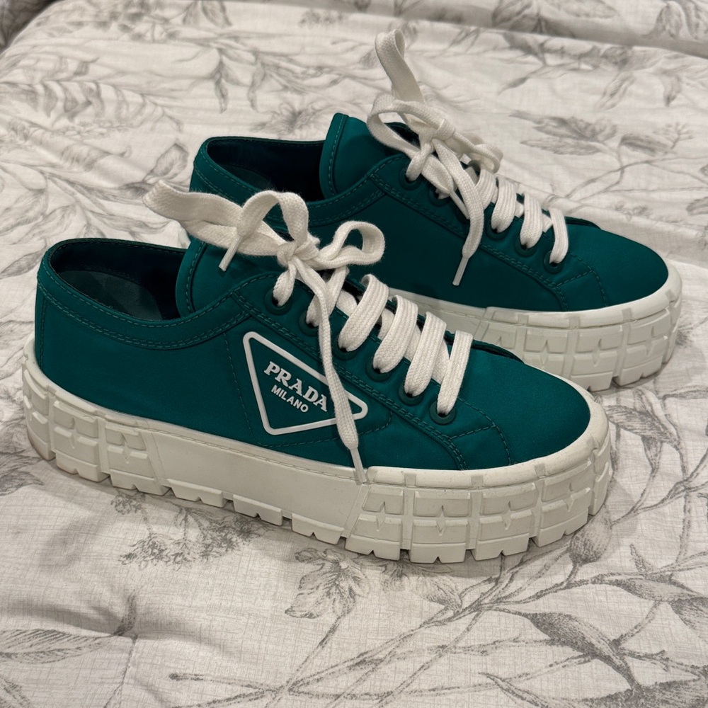 Authentic Prada platform sneaker